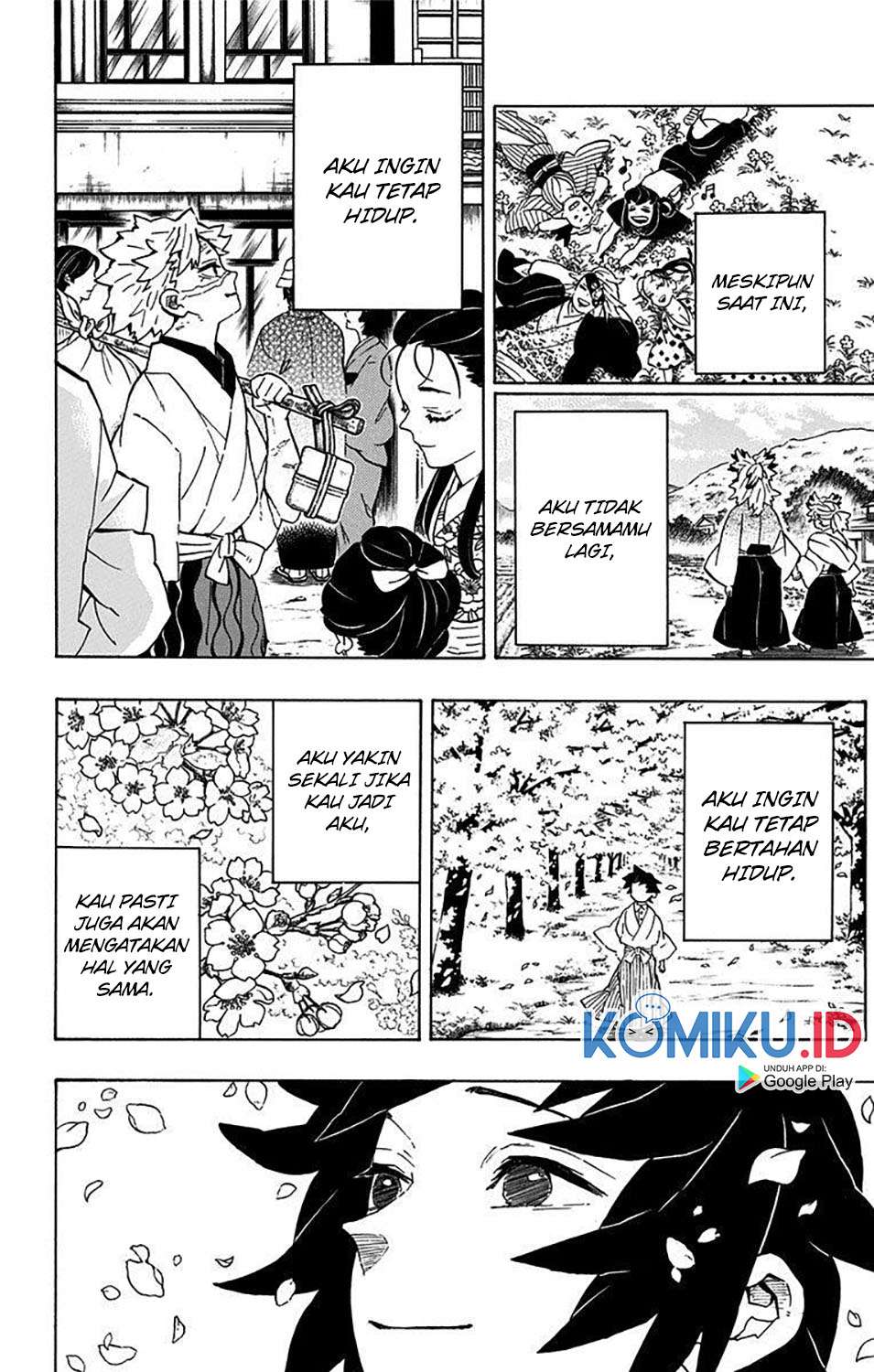 Kimetsu no Yaiba Chapter 205.1 - halaman 23