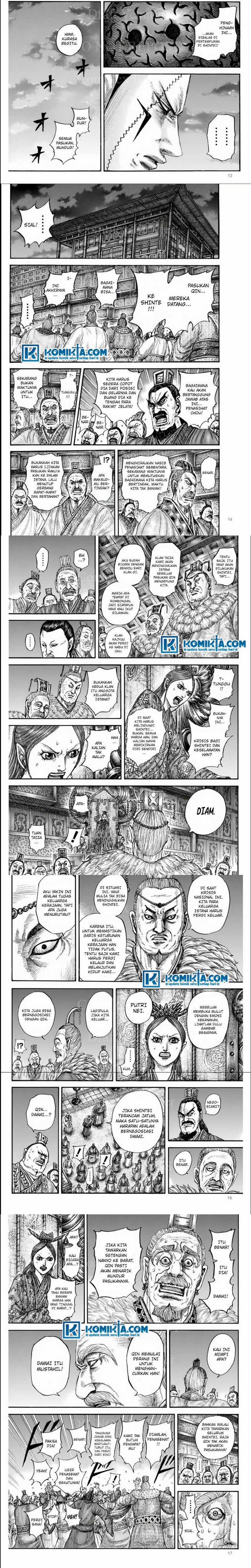 Kingdom Chapter 832 - halaman 4