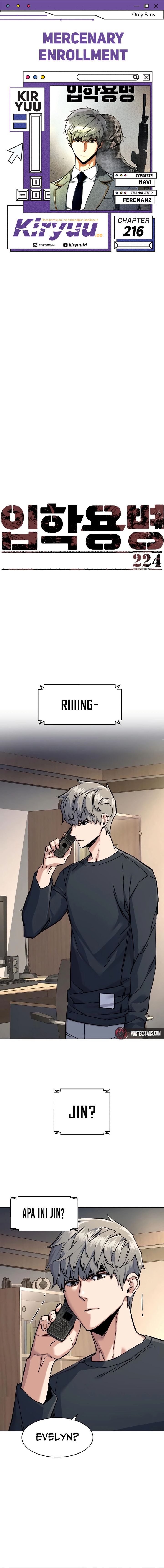 Mercenary Enrollment Chapter 224 - halaman 1