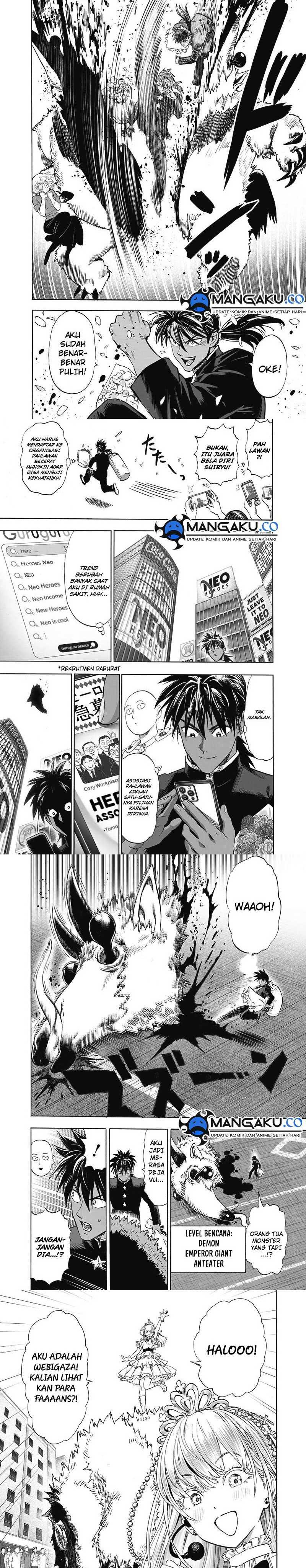 One Punch-Man Chapter 204 - halaman 2