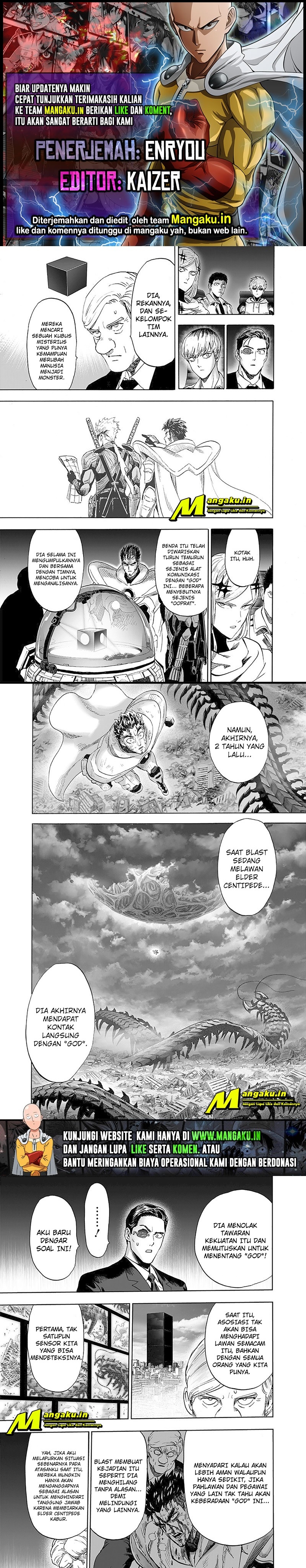 One Punch-Man Chapter 173 - halaman 7