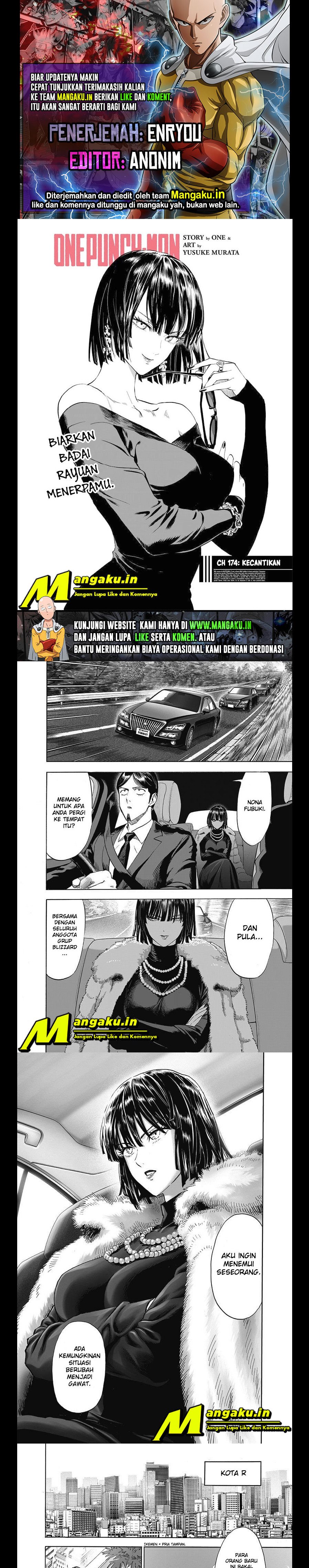 One Punch-Man Chapter 174 - halaman 1