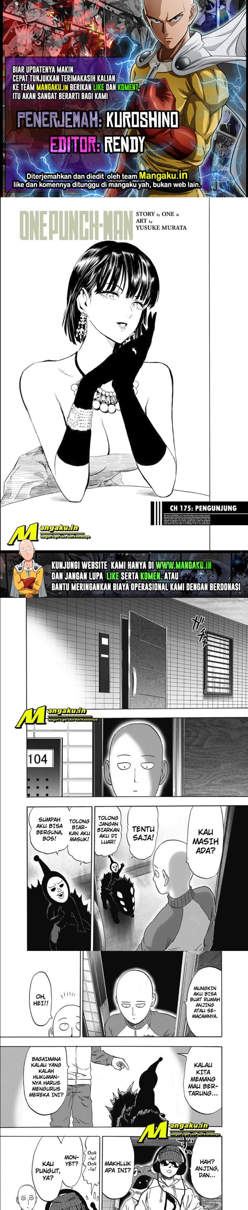 One Punch-Man Chapter 175 - halaman 1
