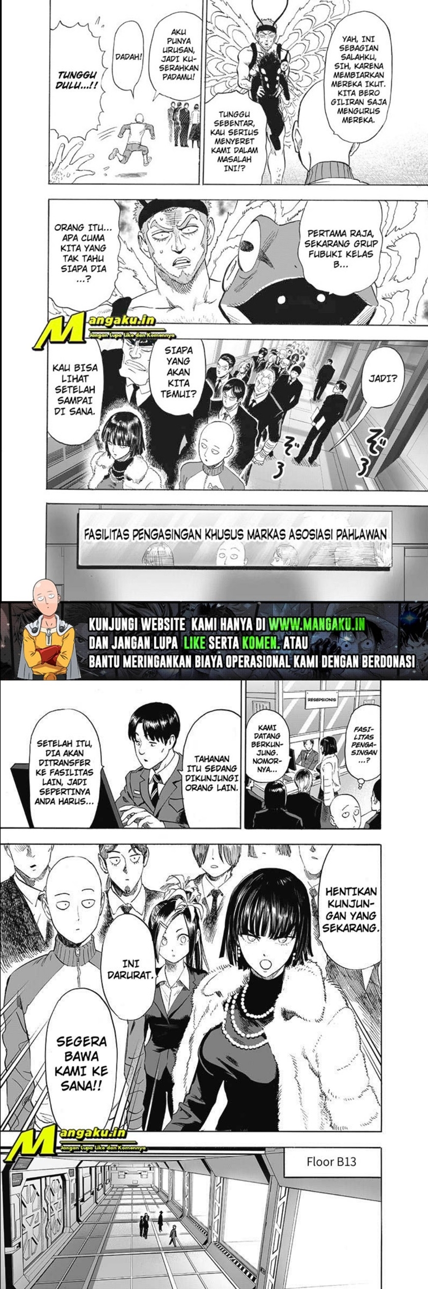 One Punch-Man Chapter 175 - halaman 5