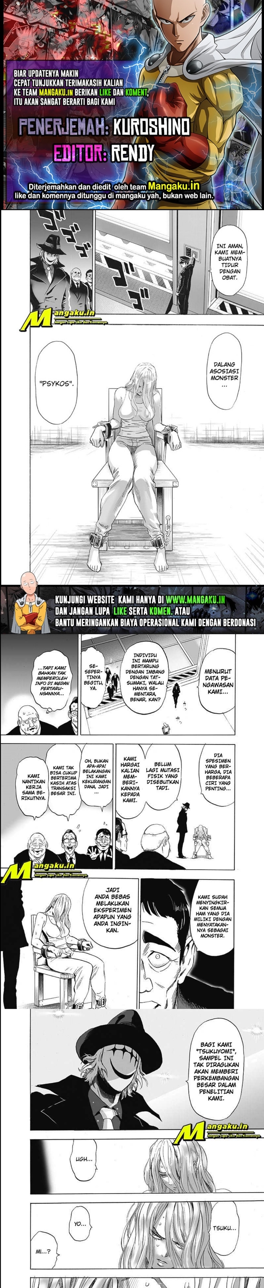 One Punch-Man Chapter 175 - halaman 6
