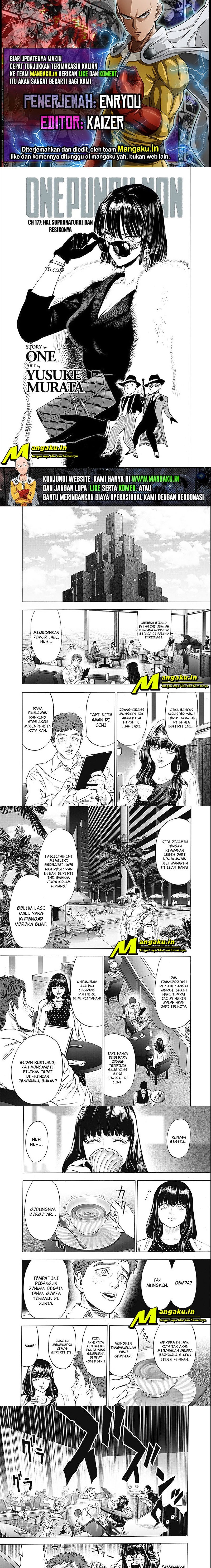 One Punch-Man Chapter 177 - halaman 1