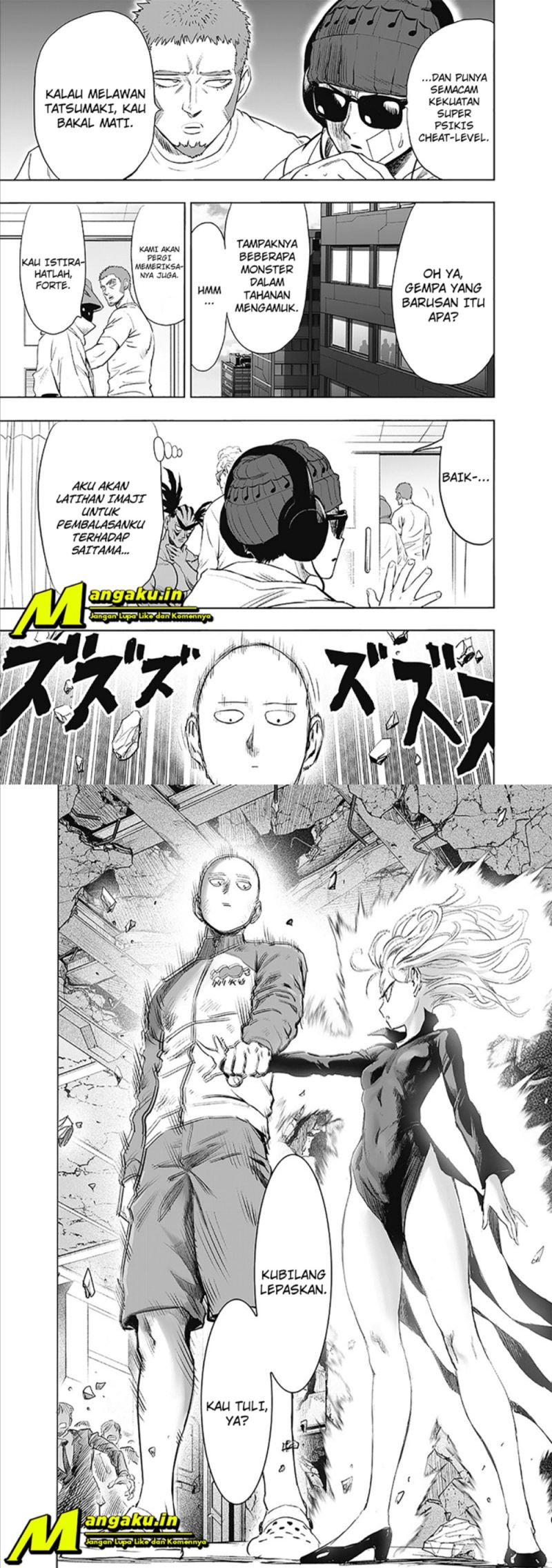 One Punch-Man Chapter 178 - halaman 4