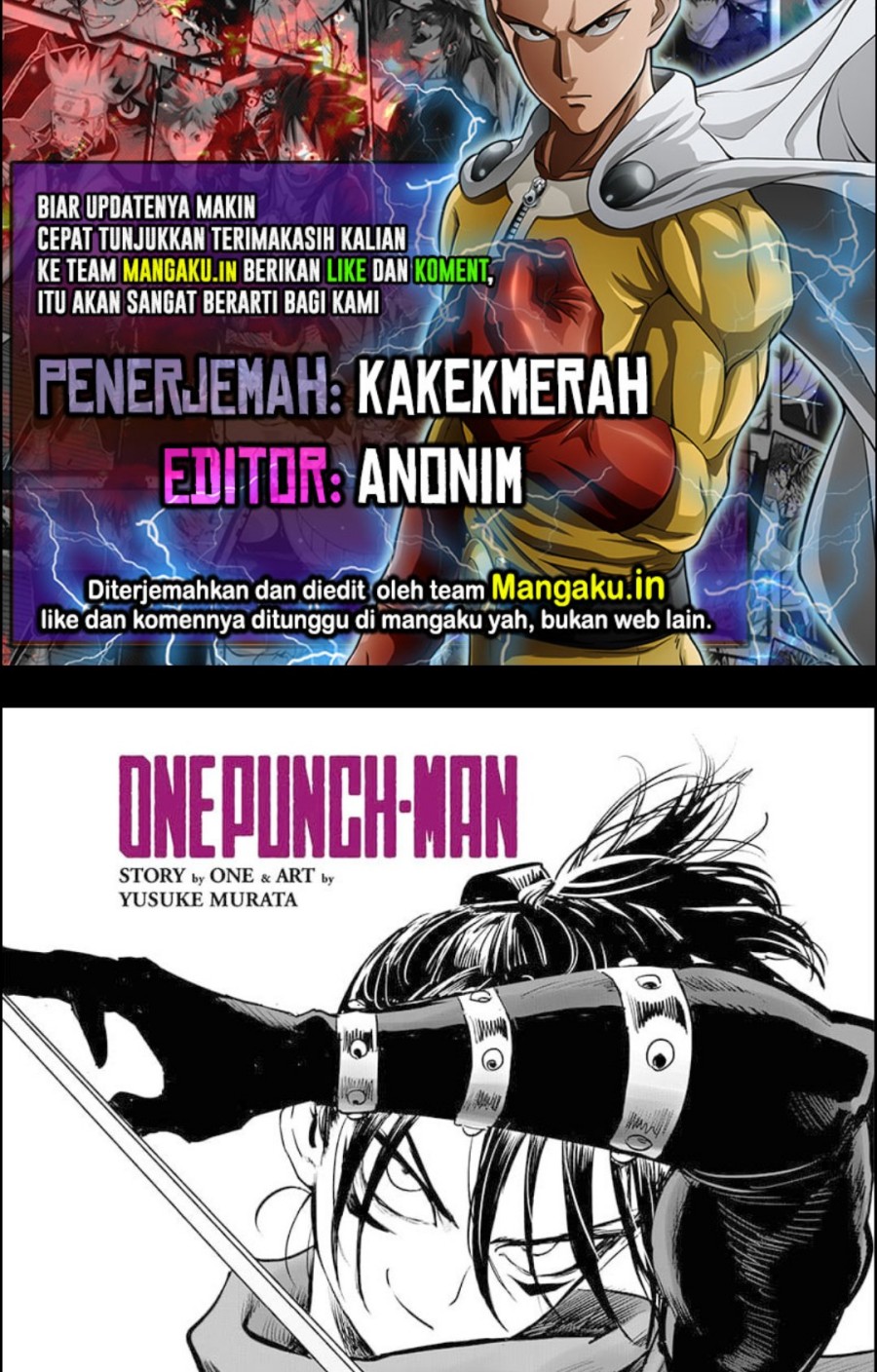 One Punch-Man Chapter 181 - halaman 1