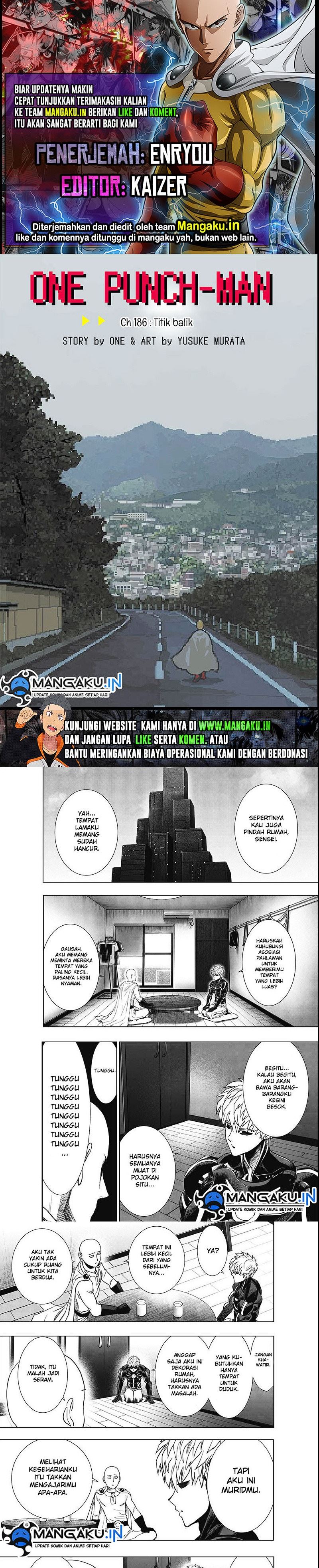 One Punch-Man Chapter 186 - halaman 1