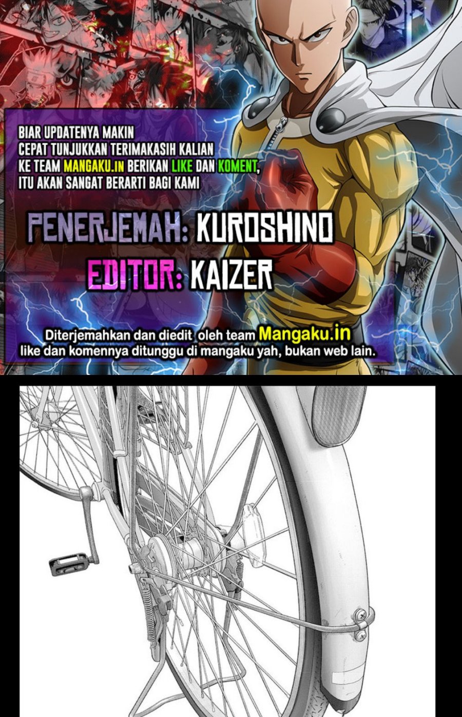 One Punch-Man Chapter 187 - halaman 1