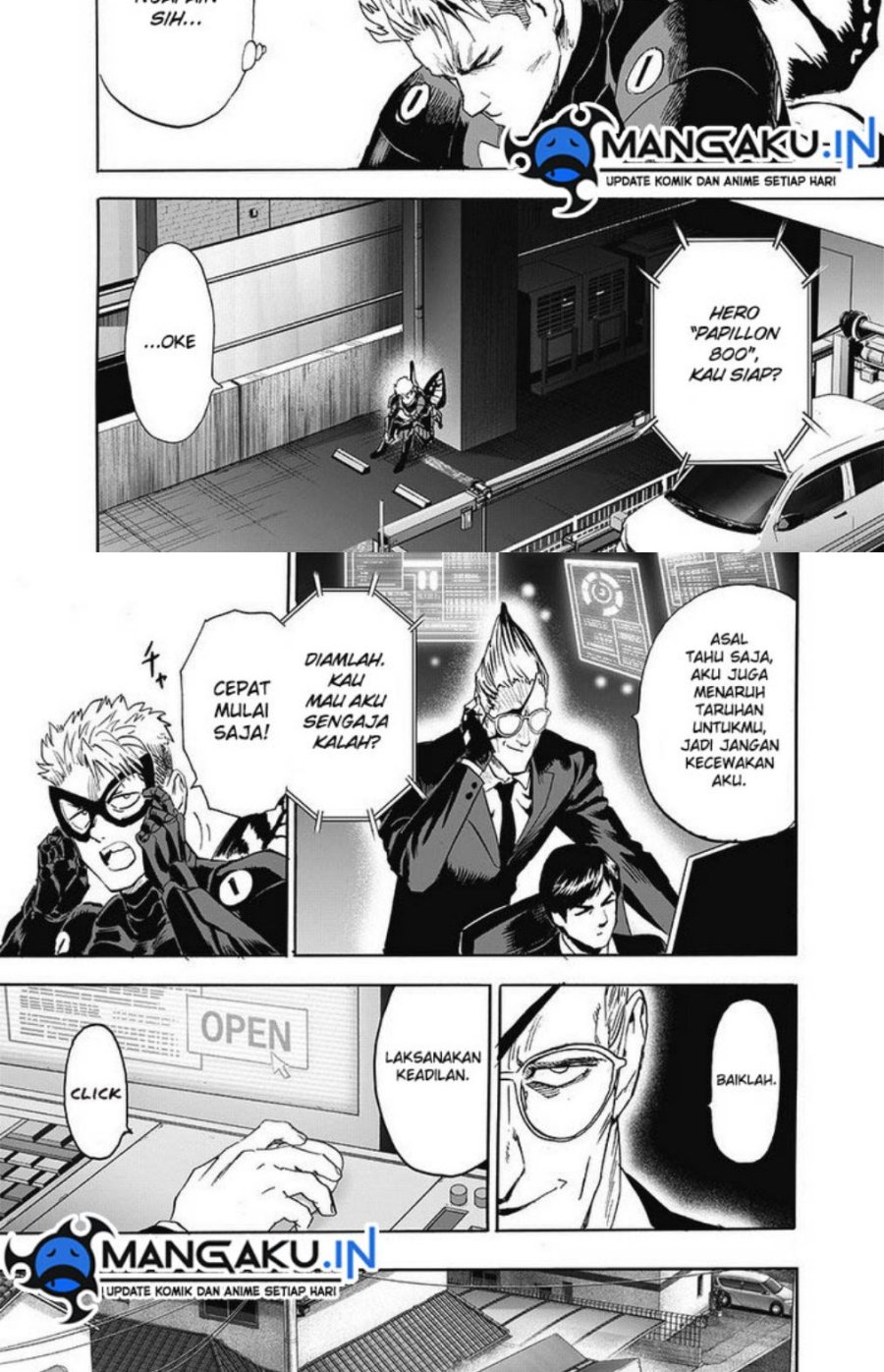 One Punch-Man Chapter 187 - halaman 3