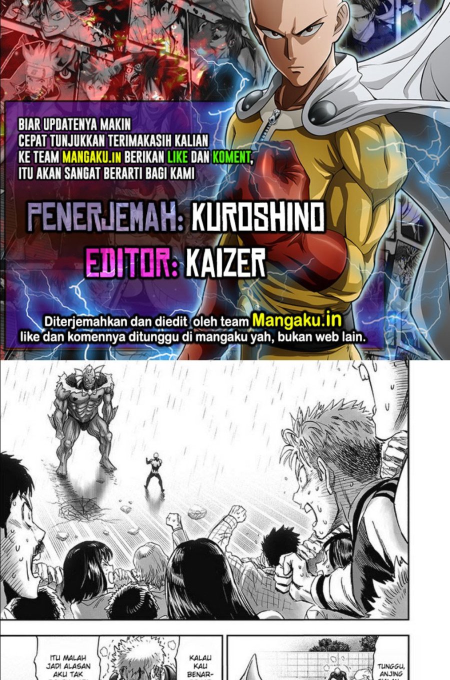 One Punch-Man Chapter 187 - halaman 20