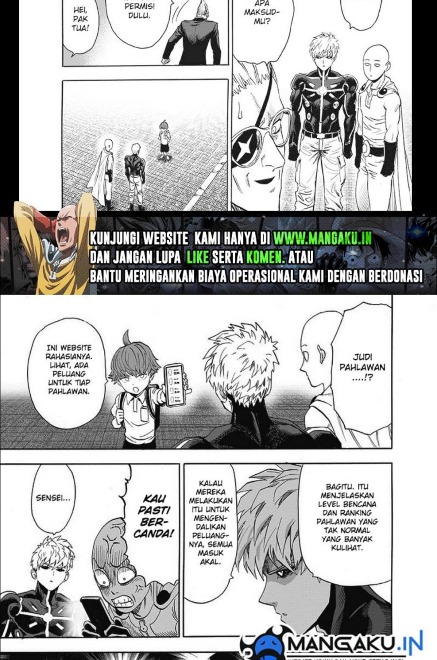 One Punch-Man Chapter 187 - halaman 30