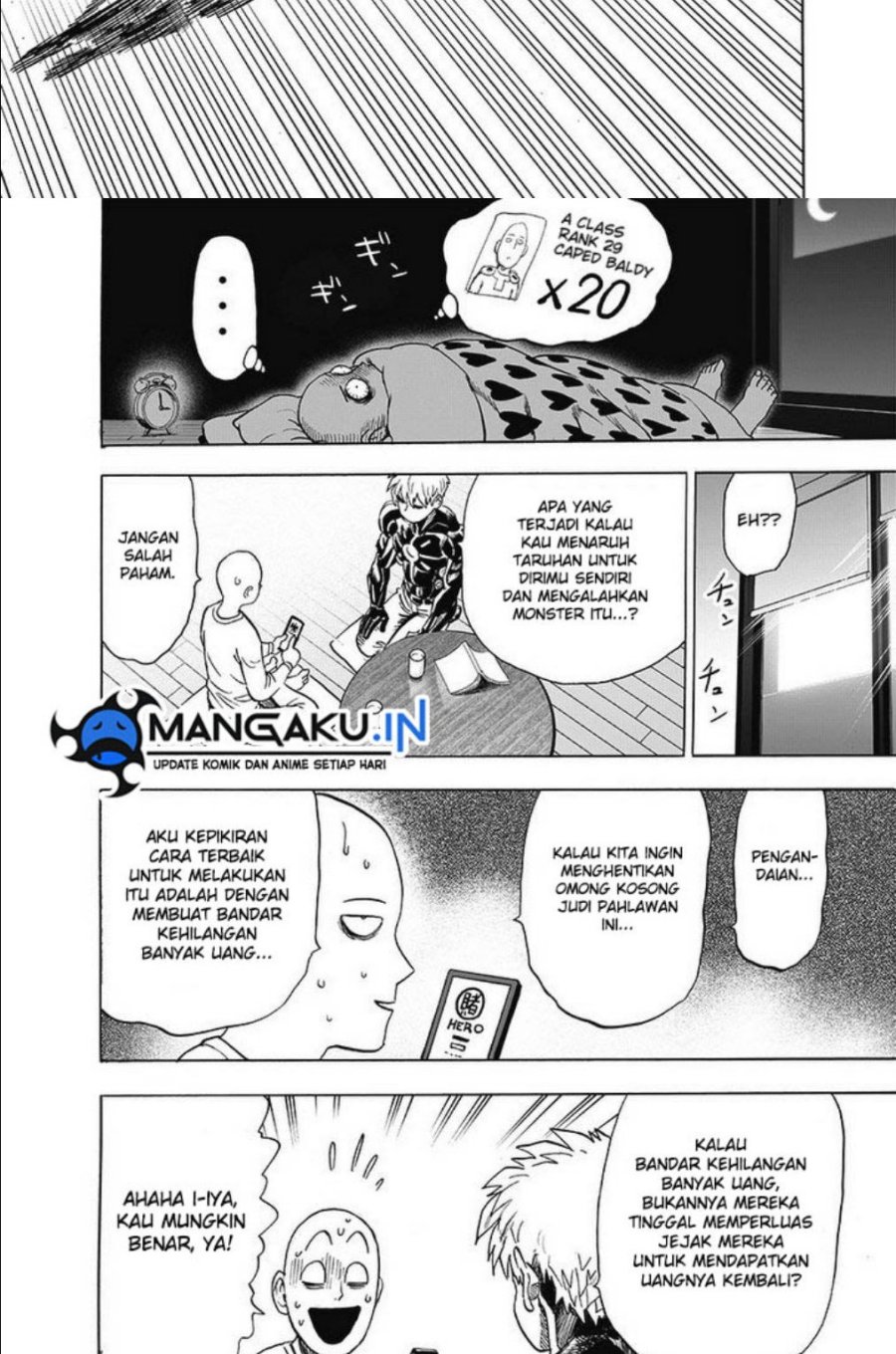 One Punch-Man Chapter 187 - halaman 35