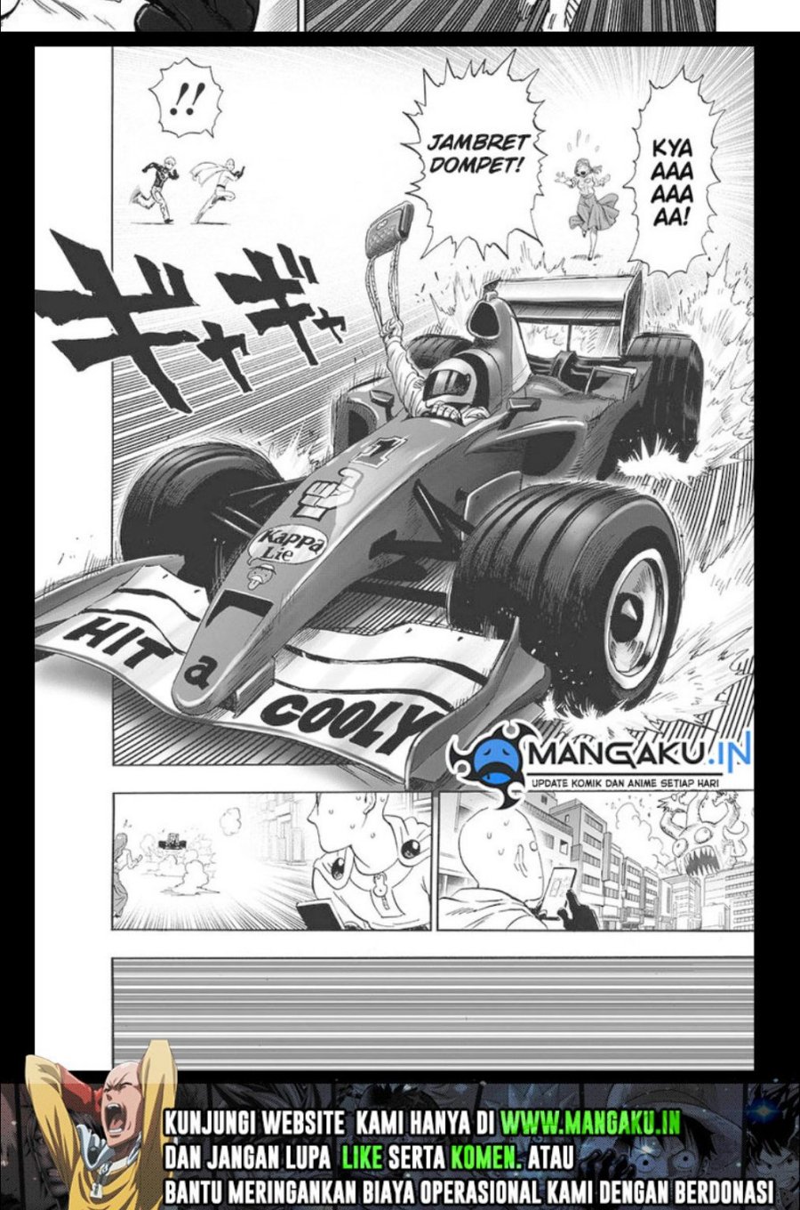 One Punch-Man Chapter 187 - halaman 37