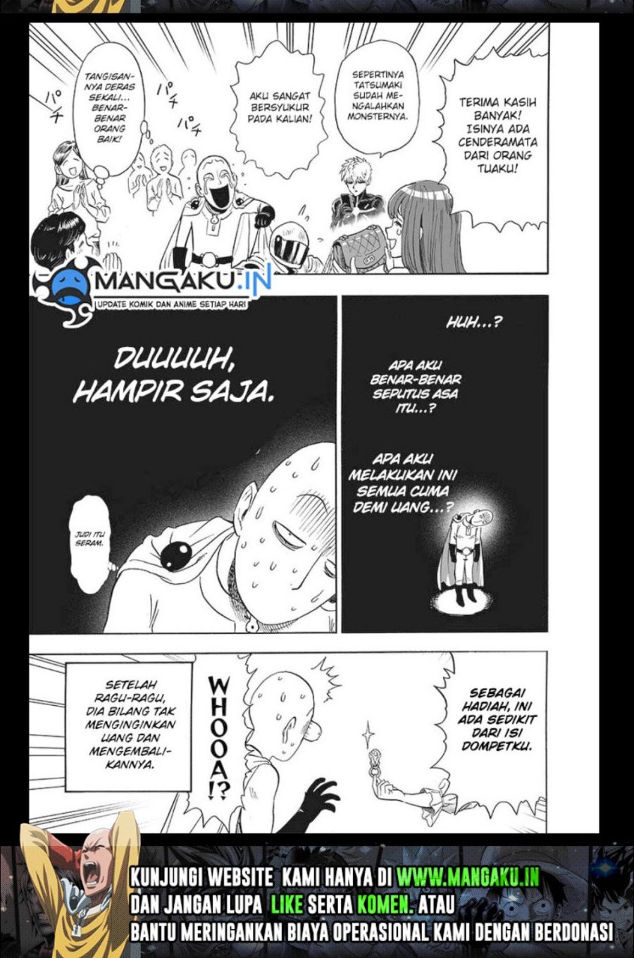 One Punch-Man Chapter 187 - halaman 38
