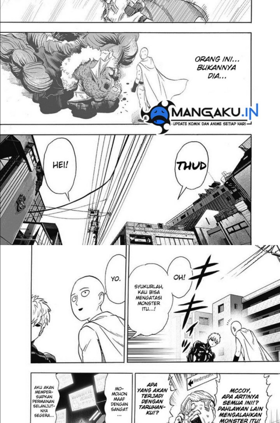 One Punch-Man Chapter 187 - halaman 27