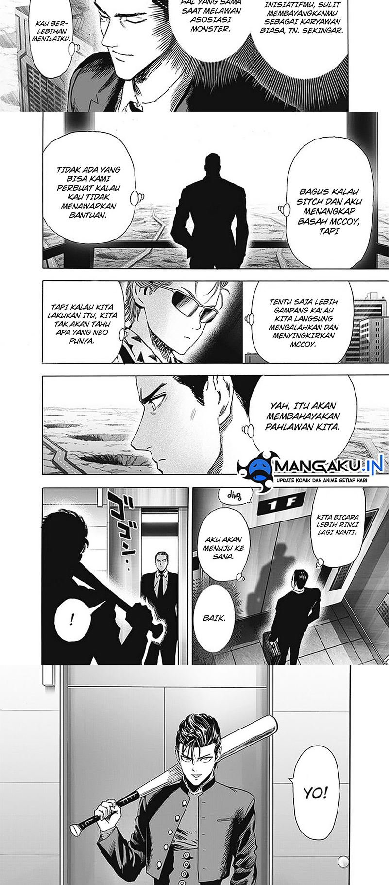 One Punch-Man Chapter 191 - halaman 10