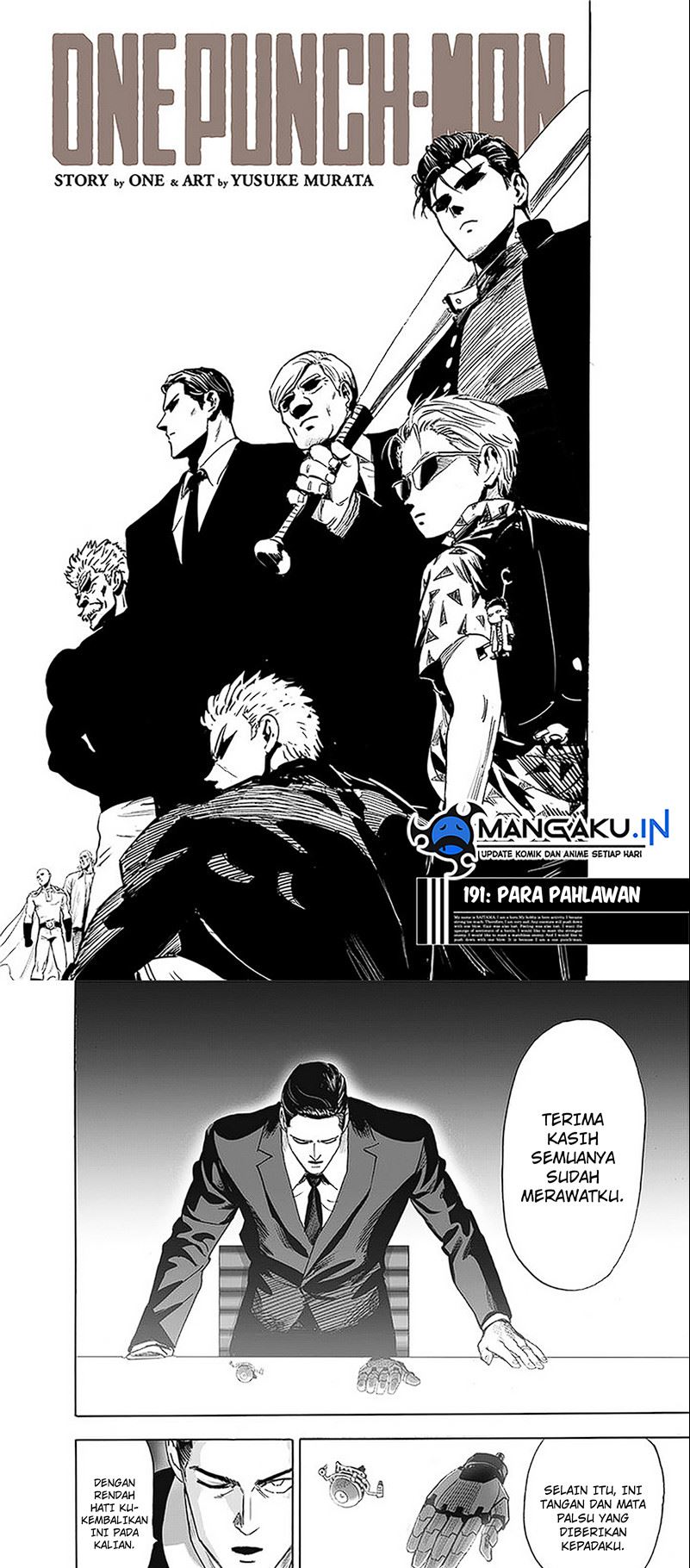 One Punch-Man Chapter 191 - halaman 2