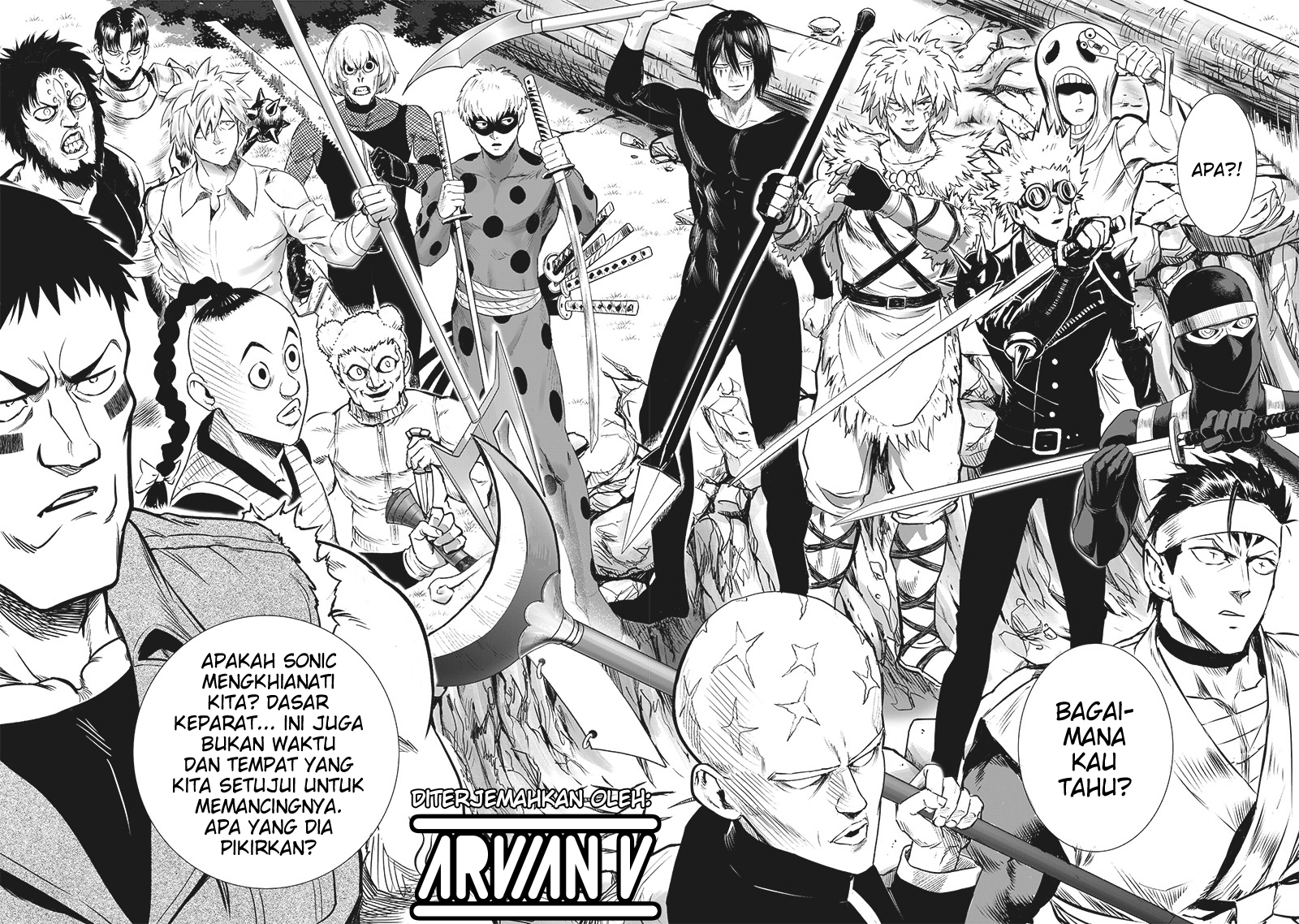 One Punch-Man Chapter 199 - halaman 4