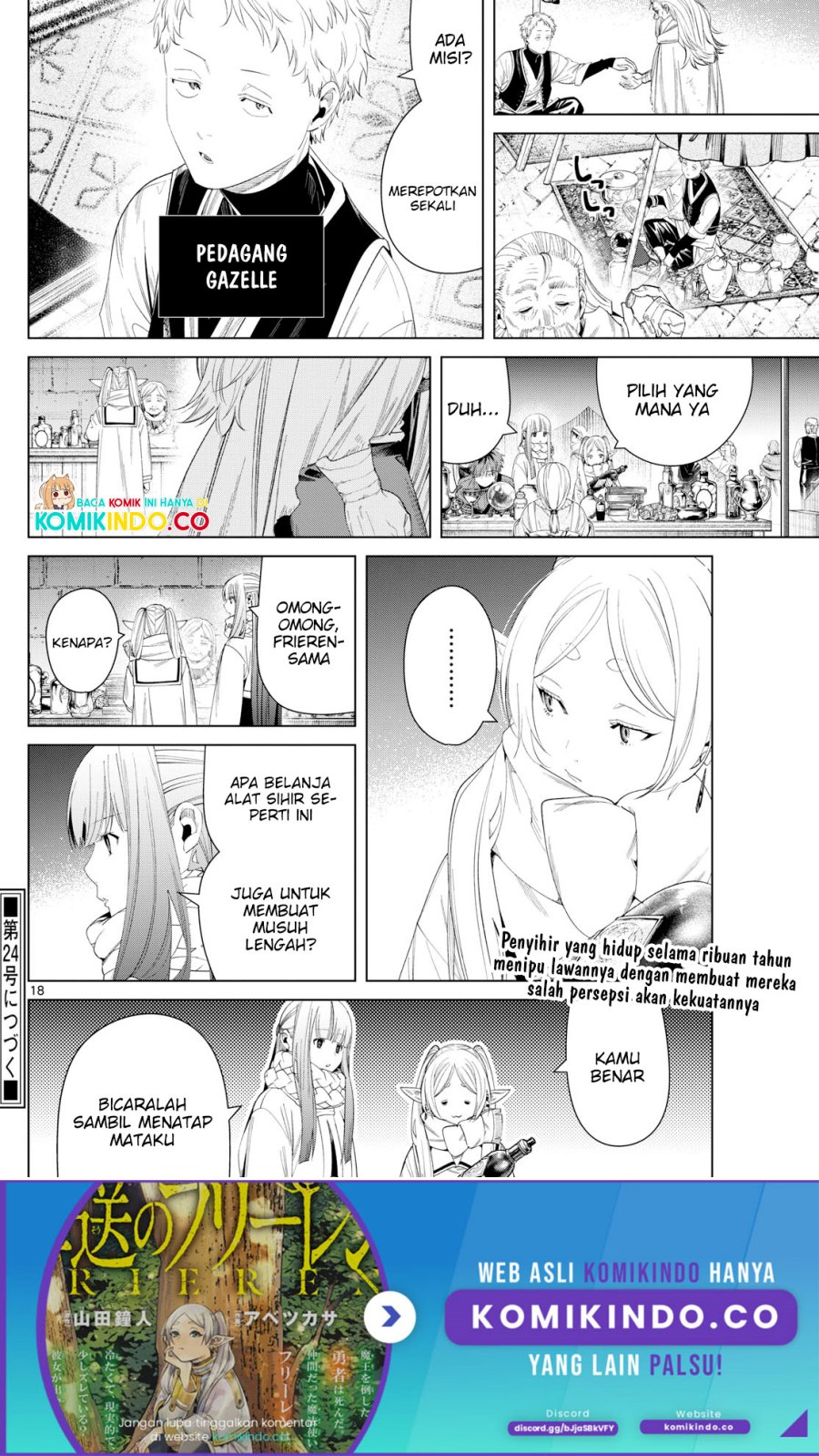 Sousou no Frieren Chapter 129 - halaman 19