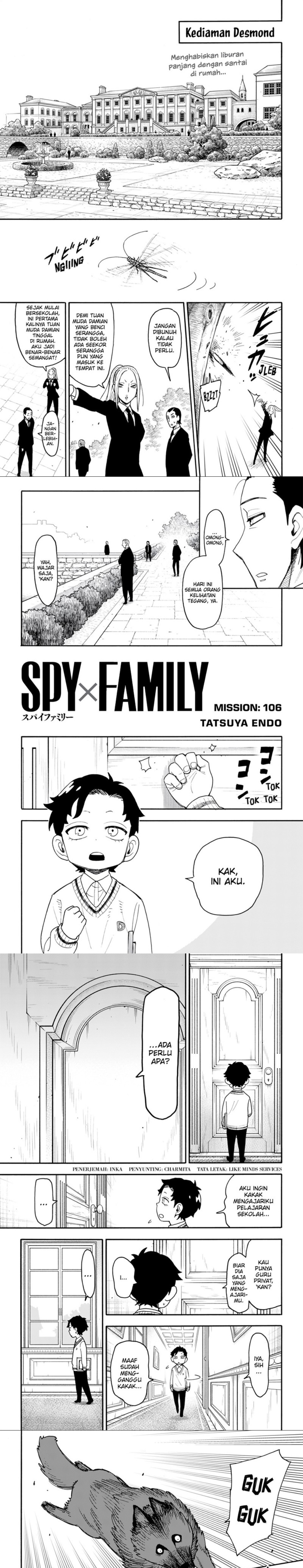 Spy X Family Chapter 106 - halaman 1