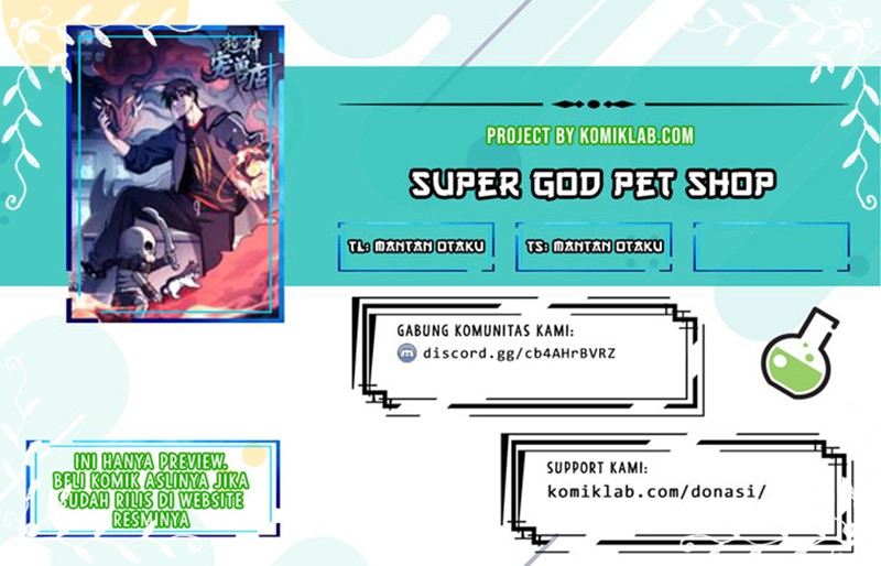 Super God Pet Shop Chapter 6 - halaman 1