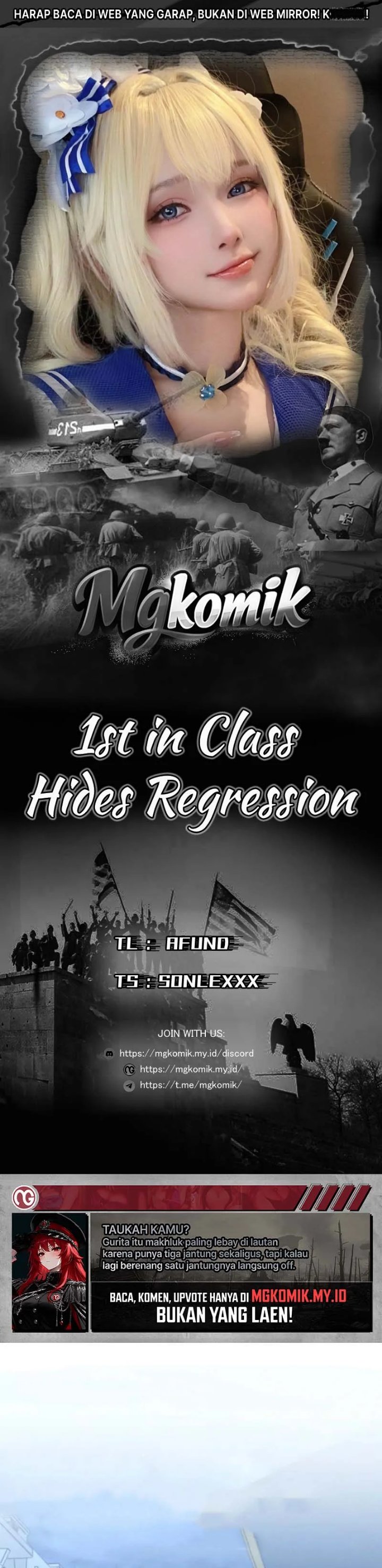 1st in Class Hides Regression Chapter 18 - halaman 1