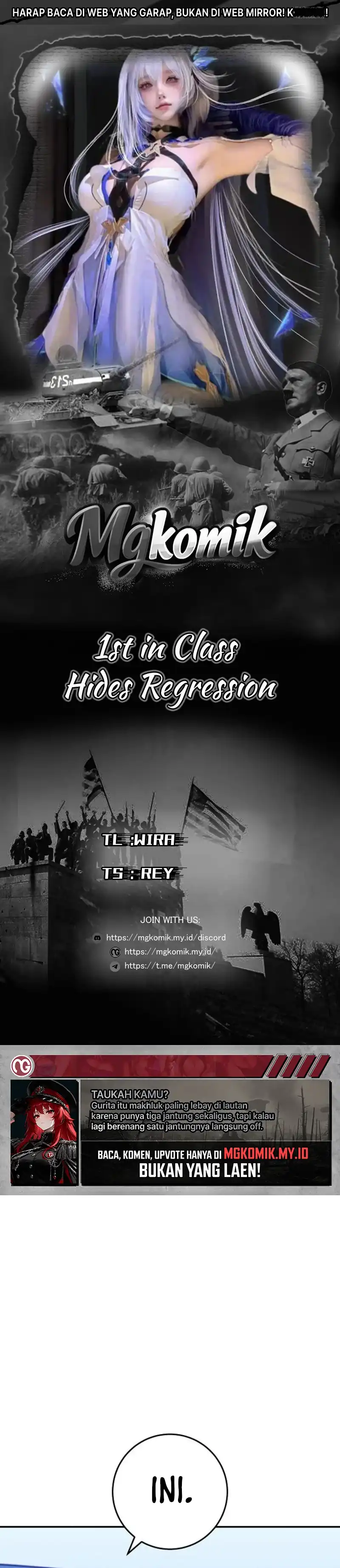 1st in Class Hides Regression Chapter 22 - halaman 1