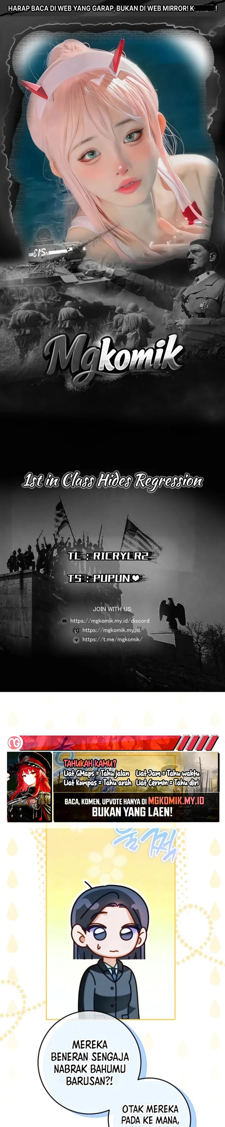 1st in Class Hides Regression Chapter 6 - halaman 1