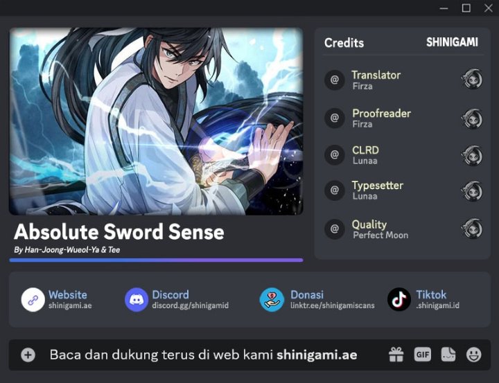 Absolute Sword Sense Chapter 205 - halaman 1