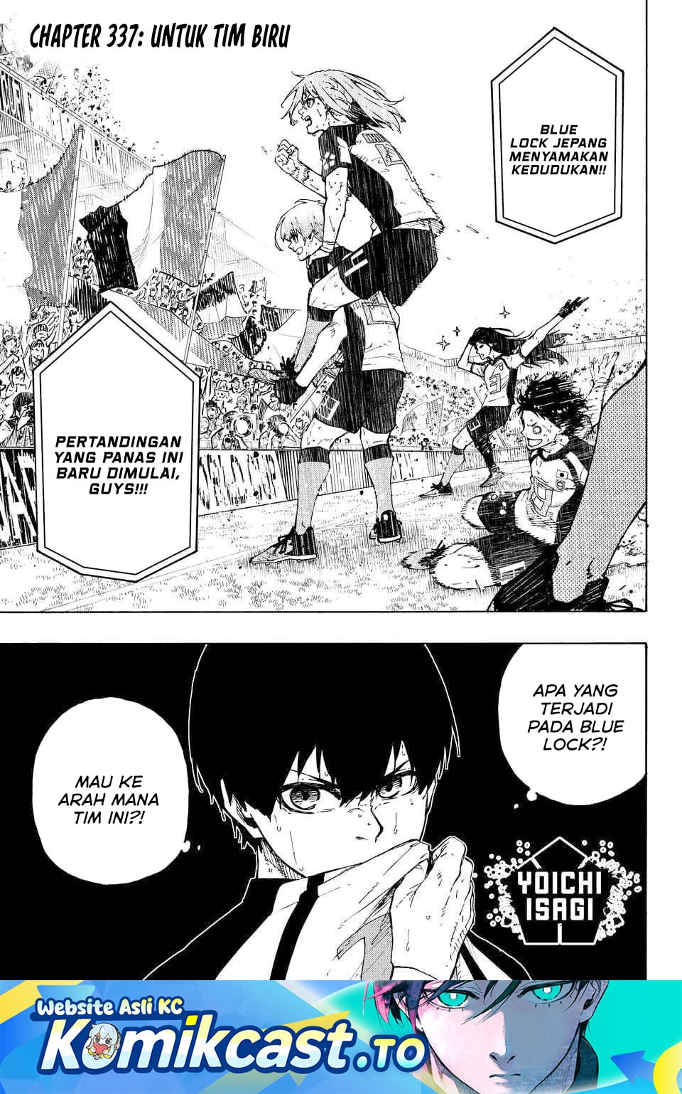 Blue Lock Chapter 337 - halaman 1