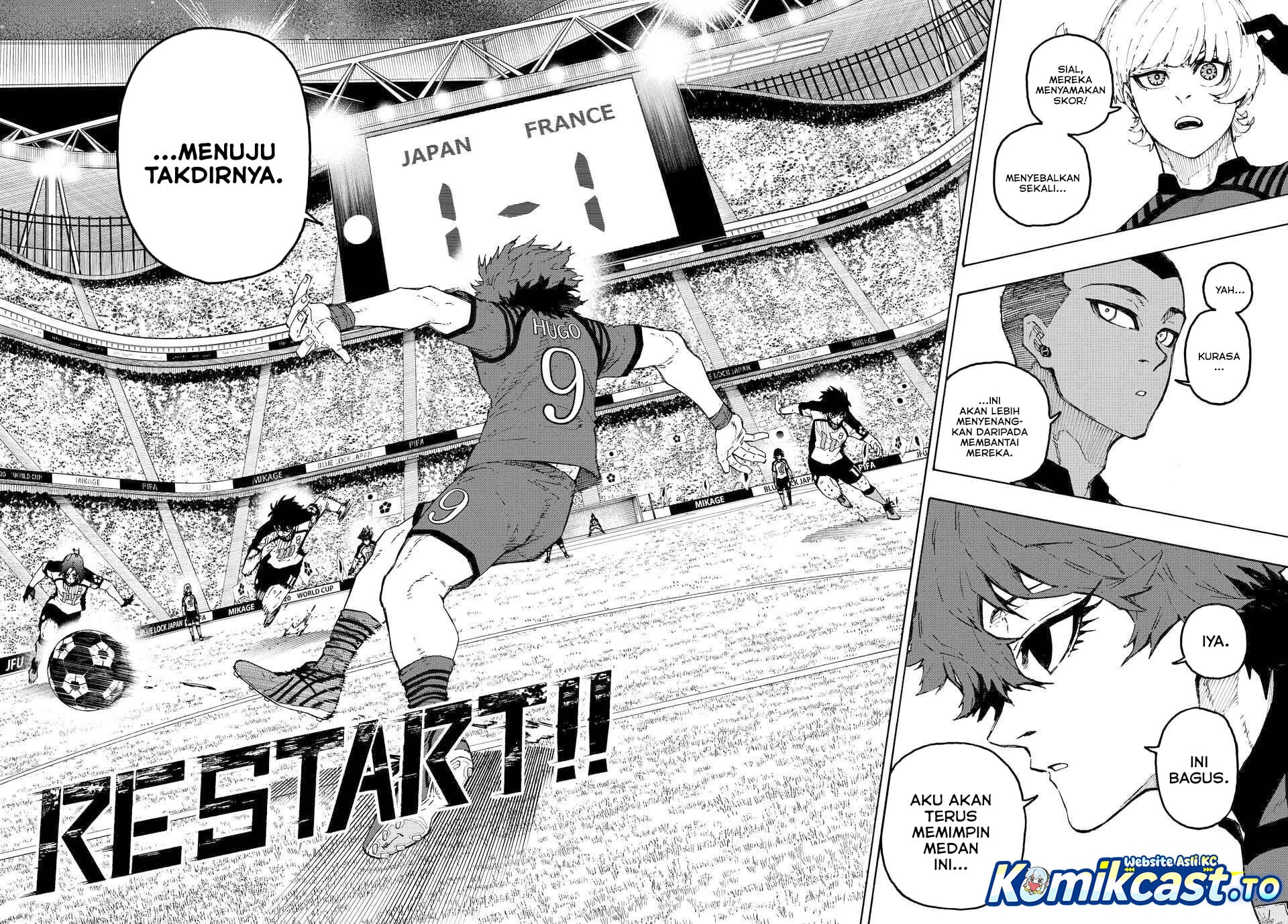 Blue Lock Chapter 337 - halaman 13