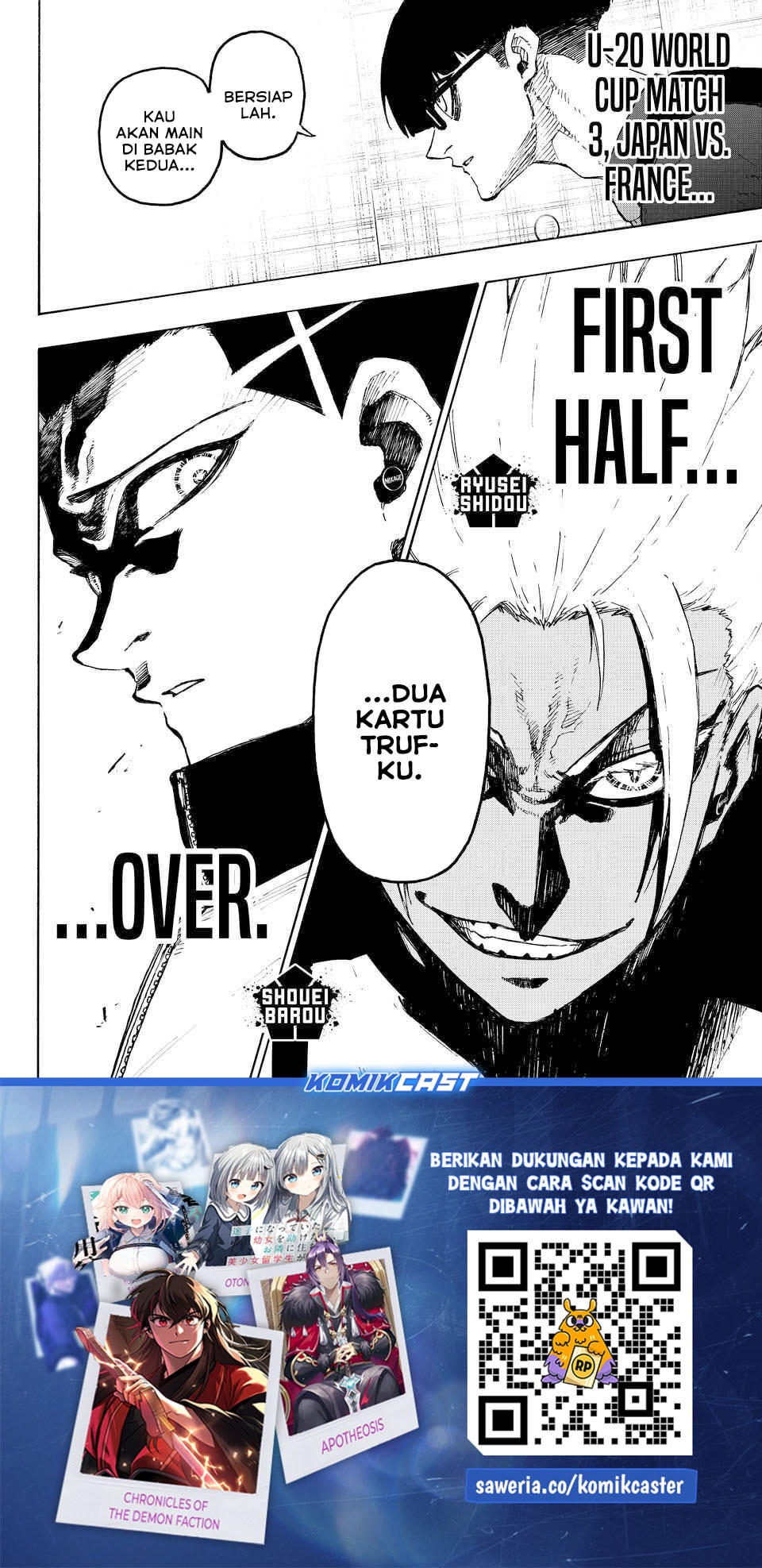 Blue Lock Chapter 338 - halaman 16