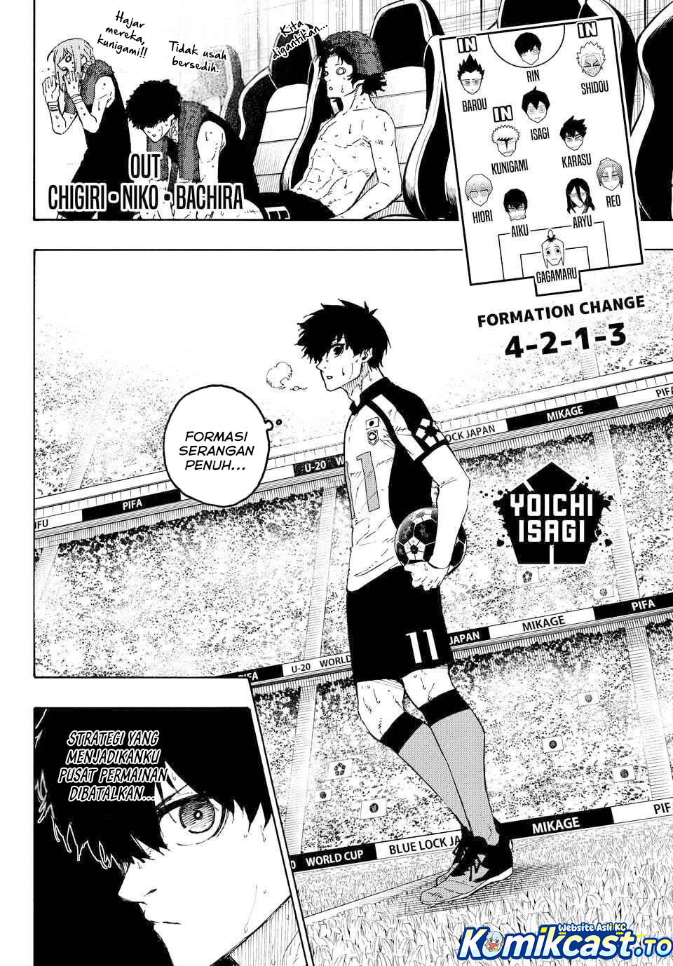 Blue Lock Chapter 339 - halaman 18