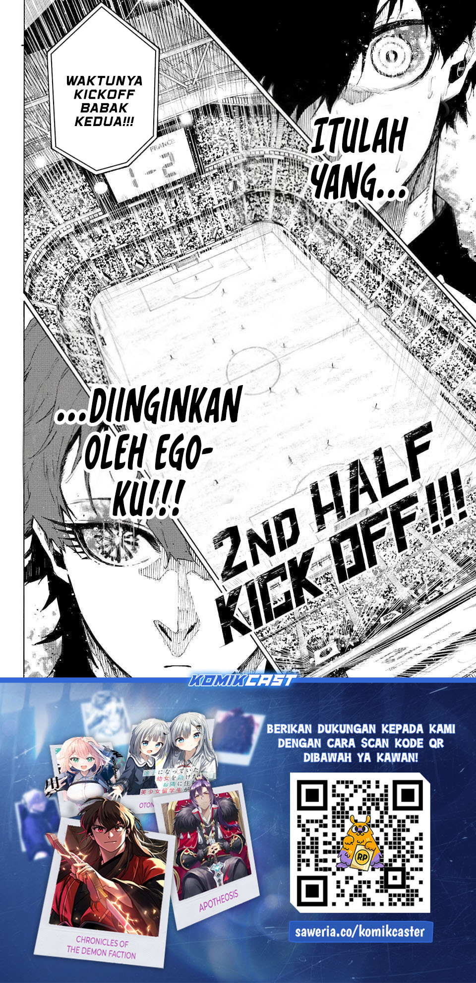 Blue Lock Chapter 339 - halaman 20
