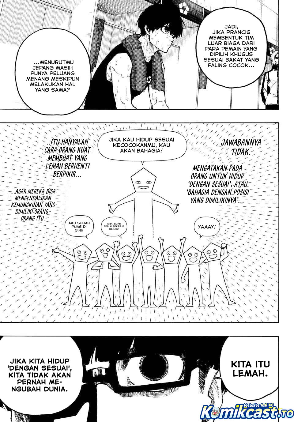 Blue Lock Chapter 339 - halaman 8