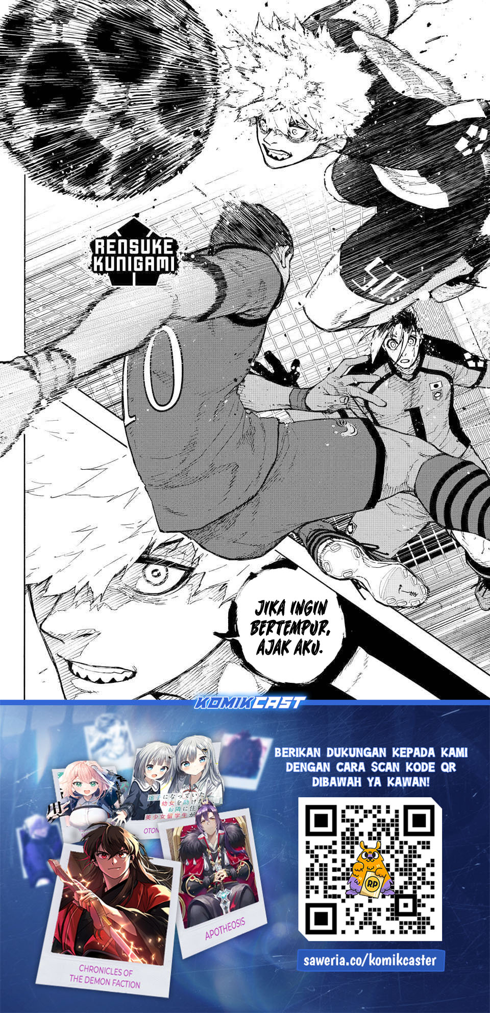 Blue Lock Chapter 340 - halaman 19