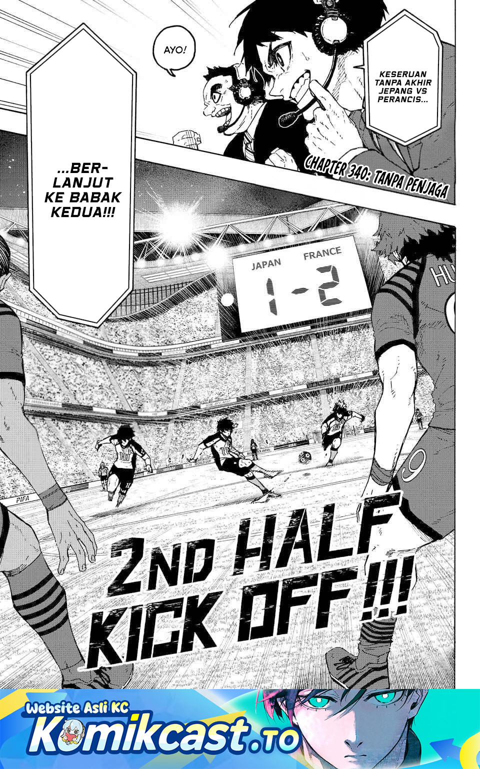 Blue Lock Chapter 340 - halaman 2