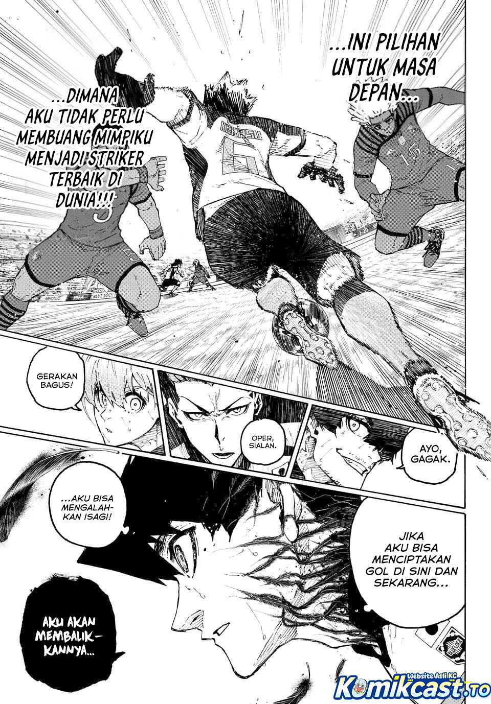 Blue Lock Chapter 341 - halaman 18