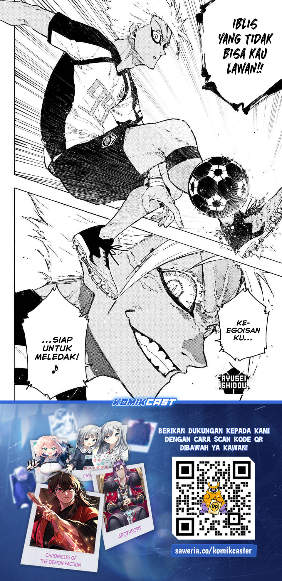 Blue Lock Chapter 341 - halaman 20