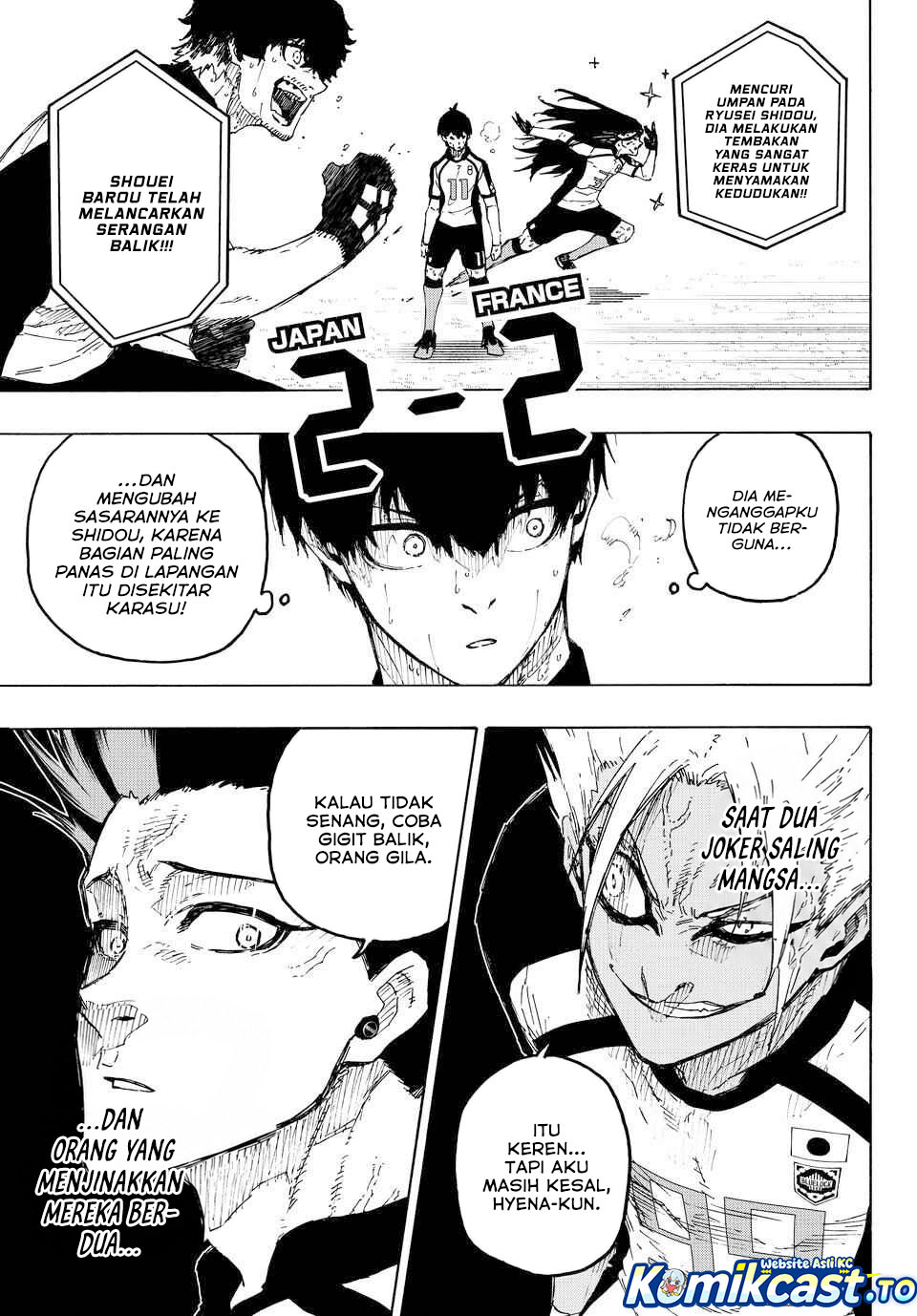 Blue Lock Chapter 342 - halaman 14