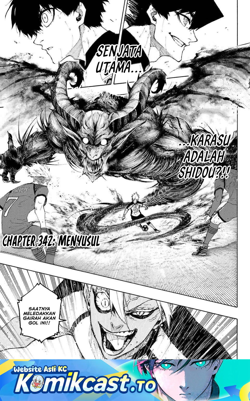 Blue Lock Chapter 342 - halaman 2