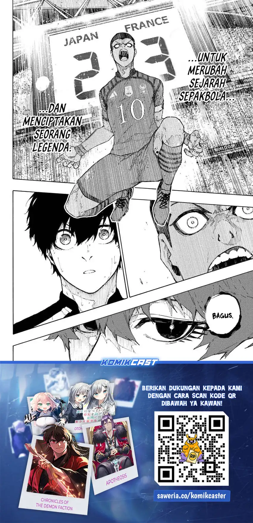 Blue Lock Chapter 343 - halaman 19