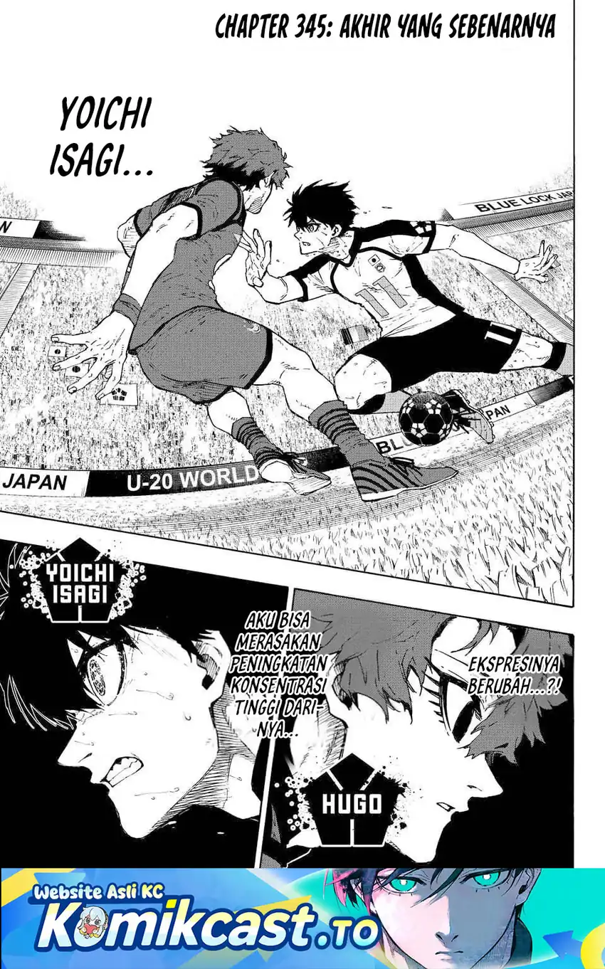 Blue Lock Chapter 345 - halaman 2