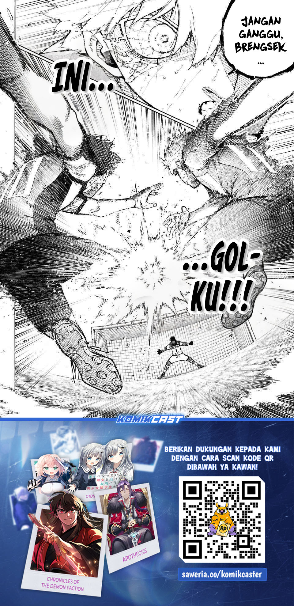 Blue Lock Chapter 346 - halaman 16