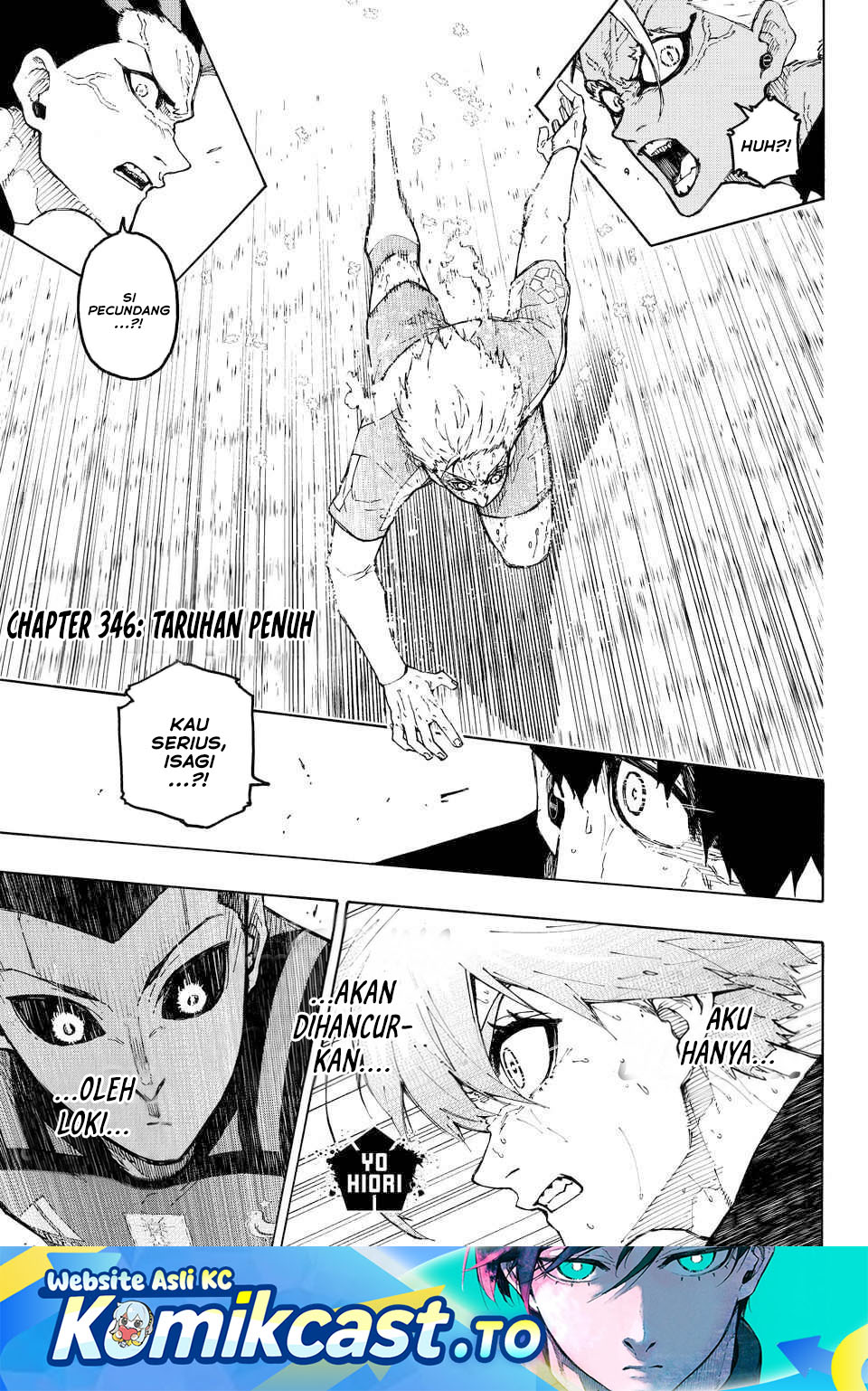 Blue Lock Chapter 346 - halaman 2