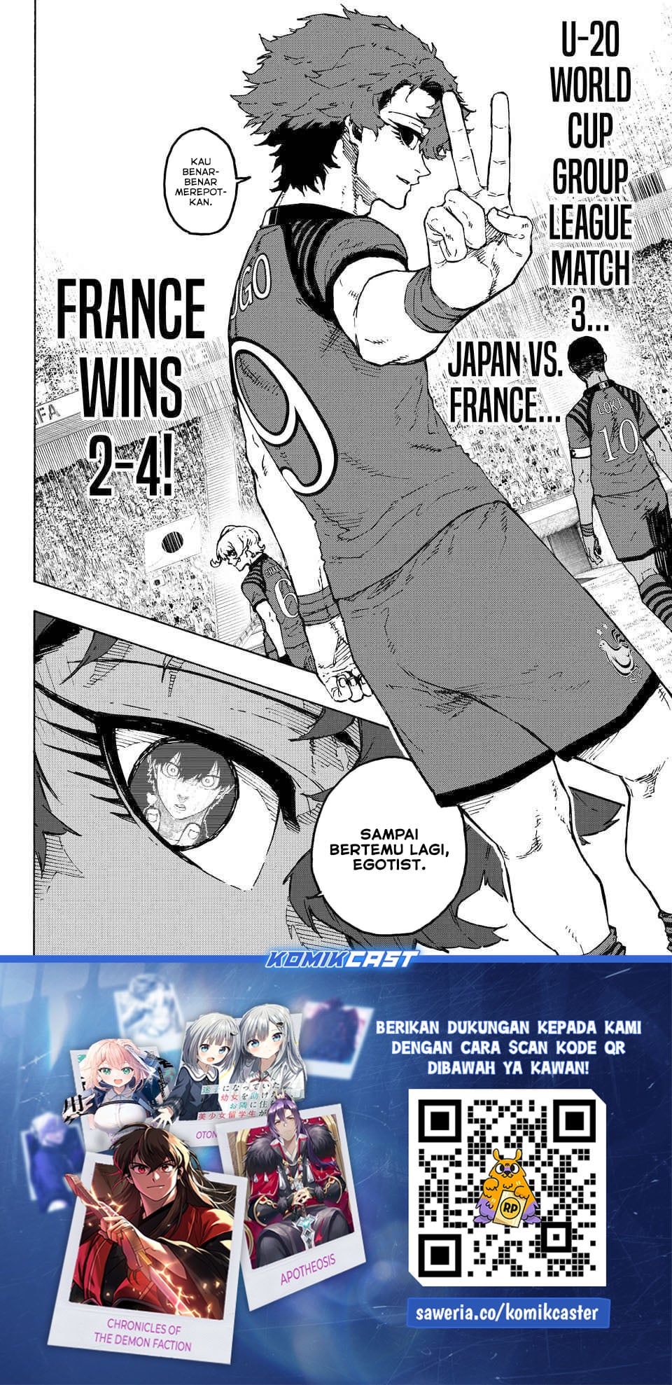 Blue Lock Chapter 347 - halaman 17