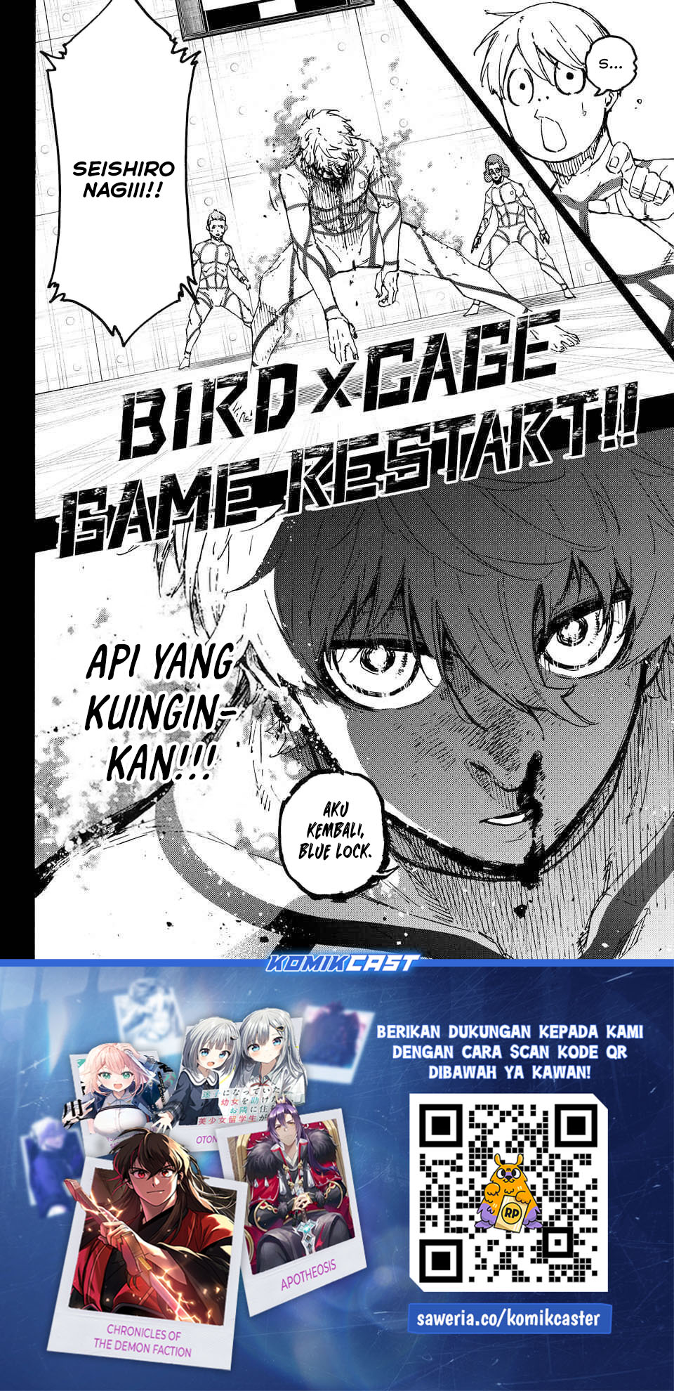 Blue Lock Chapter 348 - halaman 20