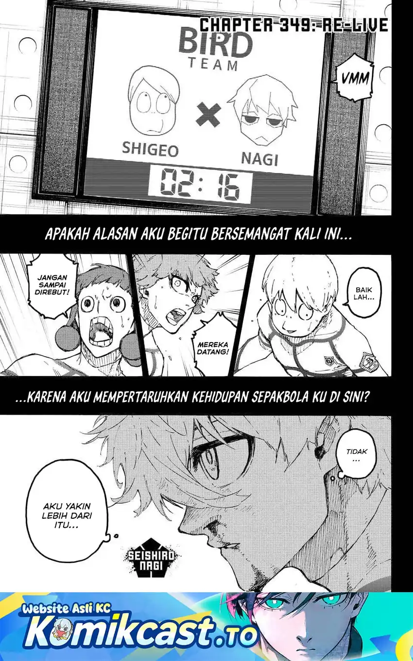 Blue Lock Chapter 349 - halaman 2